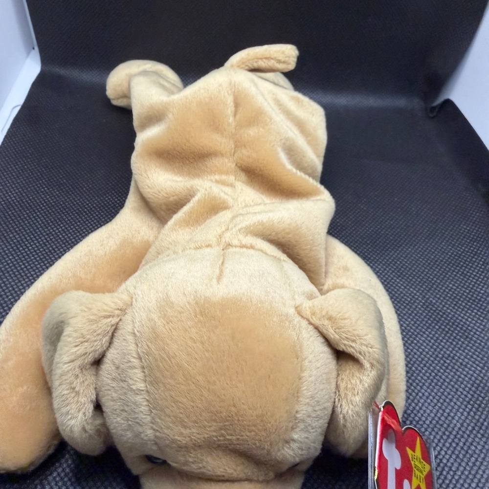Ty Beanie Baby Fetch Dog 1997 Vintage Plush w/ Tag - Picture 8 of 9